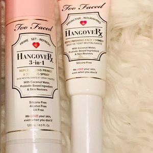 TOO FACED HANGOVER RX SETTTING SPRAY & PRIMER